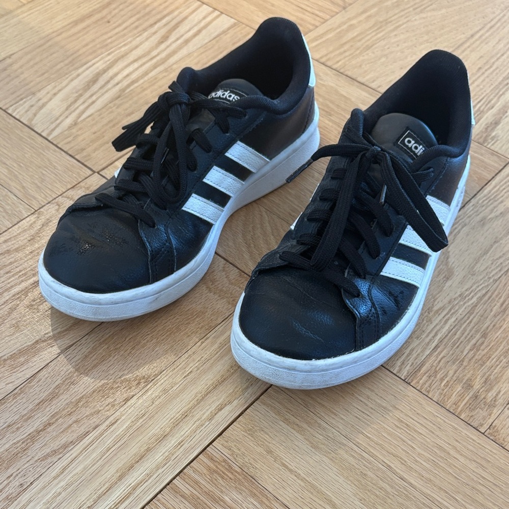 Adidas Classic Black and White Shoes